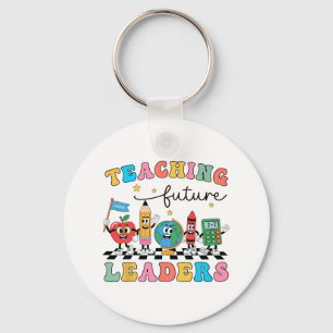 Llavero Enseñanza Retro Líderes Futuros Profesor Groovy Es