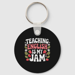 Llavero Enseñar inglés es mi Jam Teacher de vuelta a la es