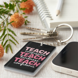 Llavero Enseñar vida de profesor lindo Educación Inspirado