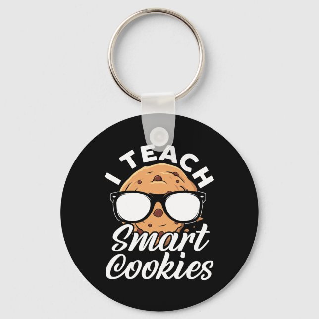 Llavero Enseño a galletas inteligentes maestro  (Anverso)
