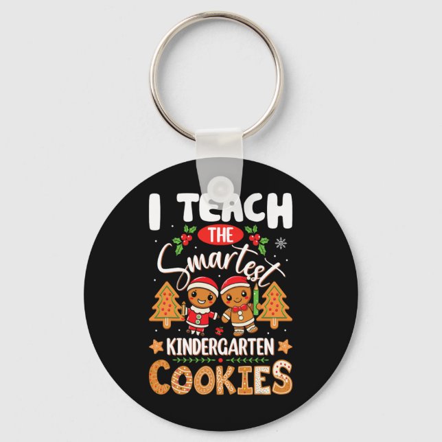 Llavero Enseño Las Cookies Más Inteligentes De Los Docente (Anverso)