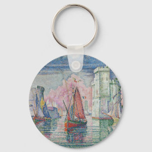 Llavero Entrada del puerto de La Rochelle, Paul Signac