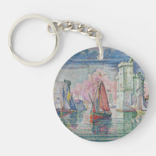 Llavero Entrada del puerto de La Rochelle, Paul Signac