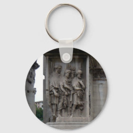 Llavero Entrada romana de ruinas en Roma Italia