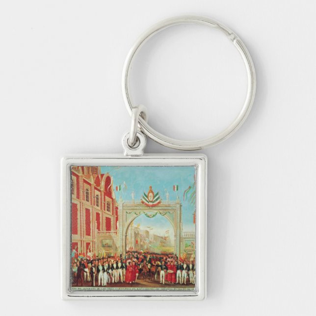 Llavero Entrada solemne y pacífica del ejército (Frente)