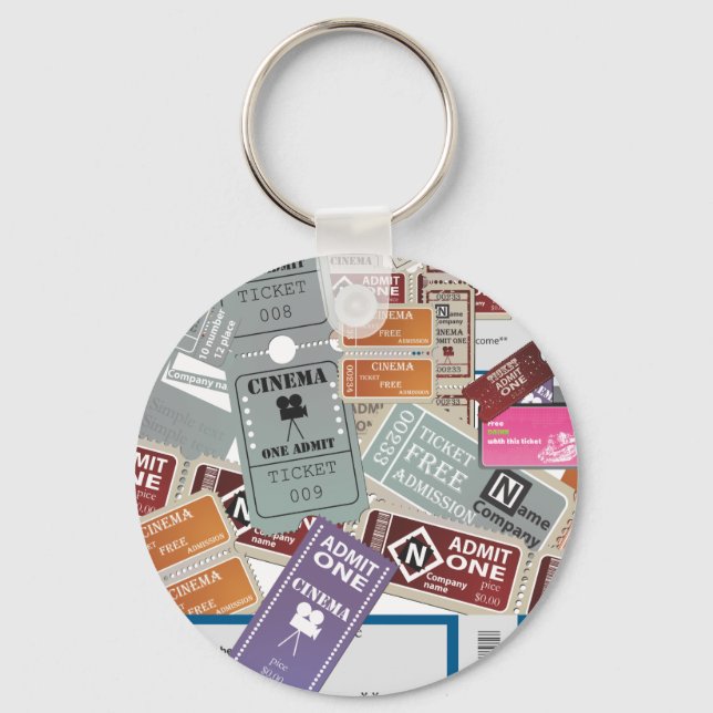 Llavero Entradas de cine (Anverso)