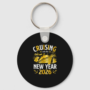 Llavero Entrando en el Año Nuevo 2026 Feliz Año Nuevo Fami