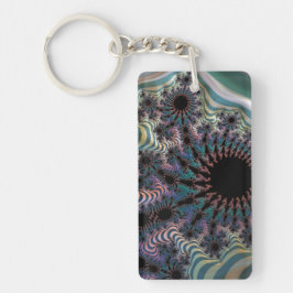 Llavero Entre el anillo de la tecla plegables