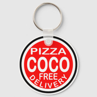 Llavero Entrega de pizza de Coco