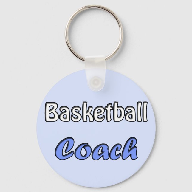 Llavero Entrenador de baloncesto (Anverso)