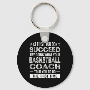 Llavero Entrenador de básquetbol regalo Diversión gracias 