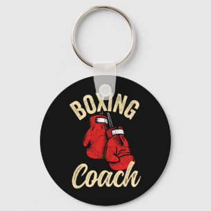 Llavero Entrenador de boxeo genial guantes rojos kickboxin