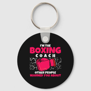 Llavero Entrenador de Club de Boxeo de Boxeador Kickboxing