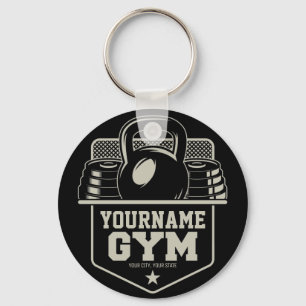 Llavero Entrenador de fitness de Kettlebell para el GIMNAS