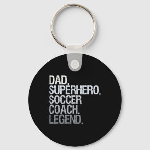 Llavero Entrenador de fútbol papá