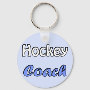 Llavero Entrenador de hockey