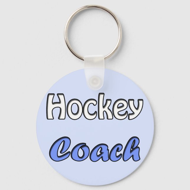 Llavero Entrenador de hockey (Anverso)