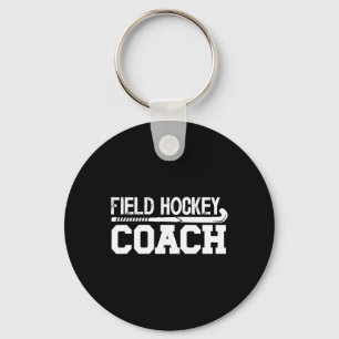 Llavero Entrenador de Hockey sobre Césped Agradecimiento E