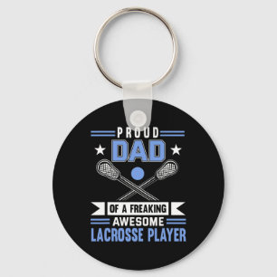 Llavero Entrenador de Lacrosse Jugador Padre