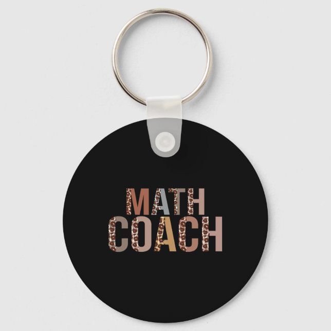 Llavero Entrenador de Leopard Math se reparte de vuelta a  (Anverso)