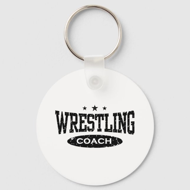 Llavero Entrenador de lucha libre (Anverso)