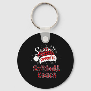 Llavero Entrenador de Softbyll Favorito de Santa Divertido