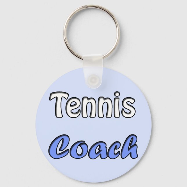 Llavero Entrenador de tenis (Anverso)