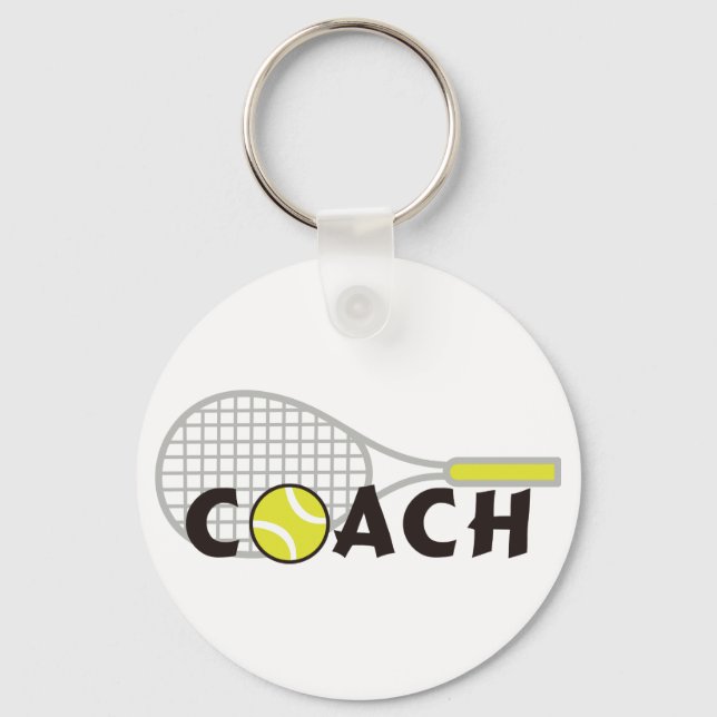 Llavero Entrenador de tenis (Anverso)