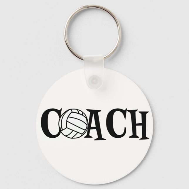 Llavero Entrenador de voleibol (Anverso)