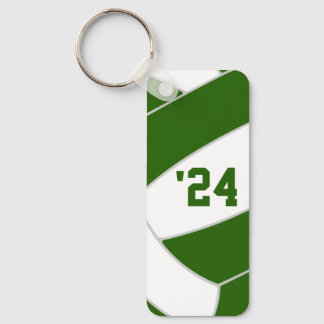 Llavero entrenador de voleibol regalos personalizados verd