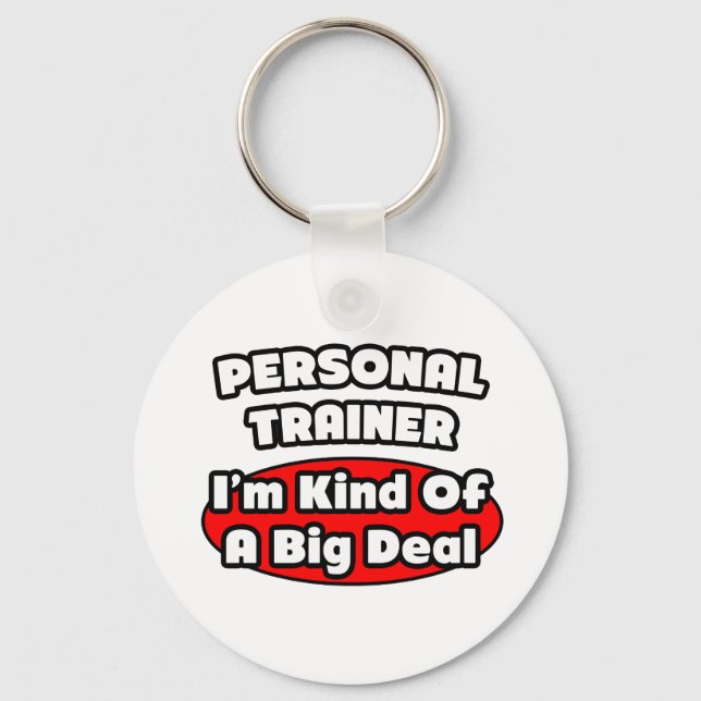 Llavero Entrenador personal... gran cosa (Anverso)