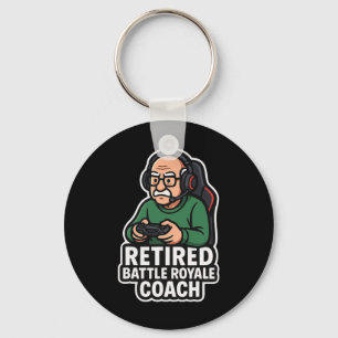 Llavero Entrenador retirado de Ttle Royale, anciano jugado
