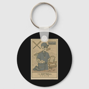 Llavero Entrenador Softll Tarjeta Tarot Esqueleto Día de J