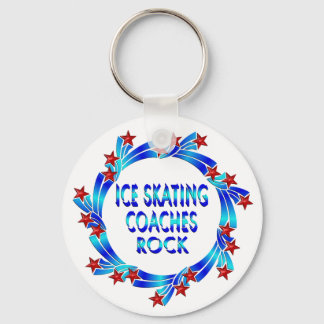 Llavero Entrenadores de patinaje sobre hielo Rock Red Star