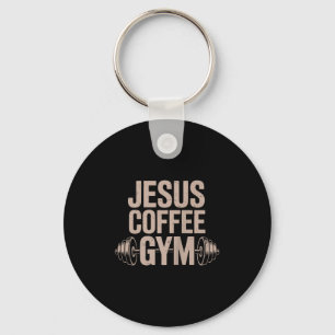 Llavero Entrenamiento Cristiano Divertido Jesús Café Gimna