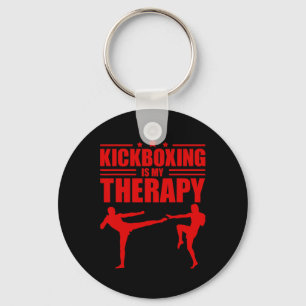 Llavero Entrenamiento de Kickboxing Genial para Hombres y