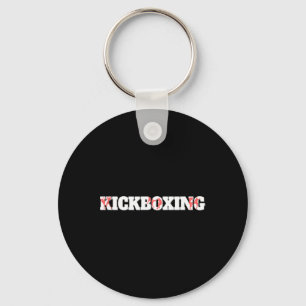 Llavero Entrenamiento de pelea en jaula de kickboxing