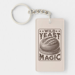 Llavero Entusiasta de pan de sourdough de la Mágica de Yes