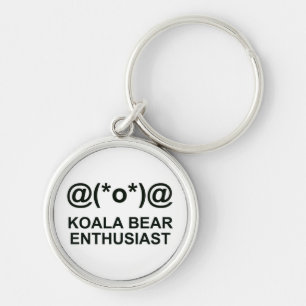 Llavero Entusiasta del oso de Koala