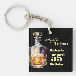 Llavero Envejecido a la perfección Whiskey de cumpleaños 5