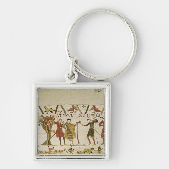 Llavero Envían los enviados de duque Guillermo al (Frente)