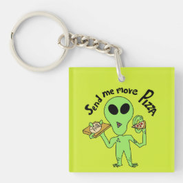 Llavero enviarme más pizza ufo