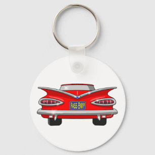 Llavero Envidia 1959 del paso del impala de Chevrolet