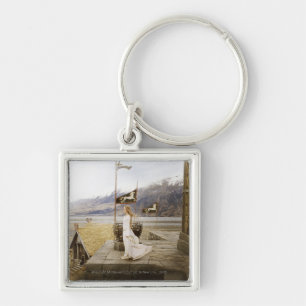 Llavero Eowyn en pasos del castillo