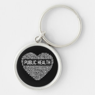 Llavero Epidemi, un trabajador de salud que brinda un rega