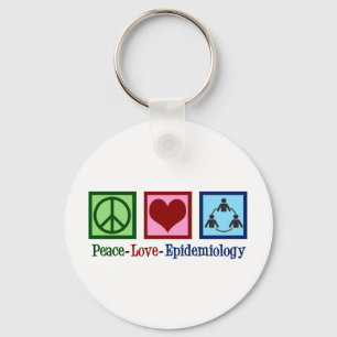 Llavero Epidemiologia Paz Amor Epidemiología