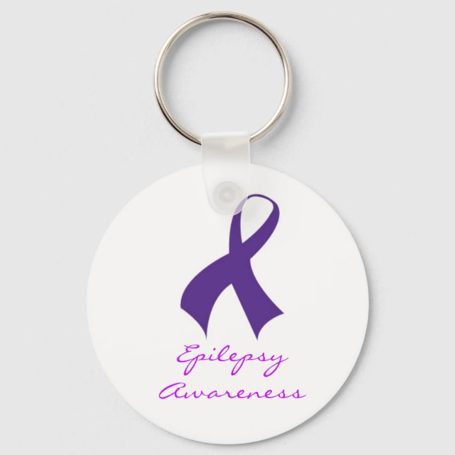 Llavero Epilepsia Awareness Keychain (Anverso)