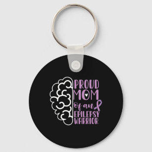 Llavero Epilepsia Awareness Ribbon Orgullosa Madre De Una 