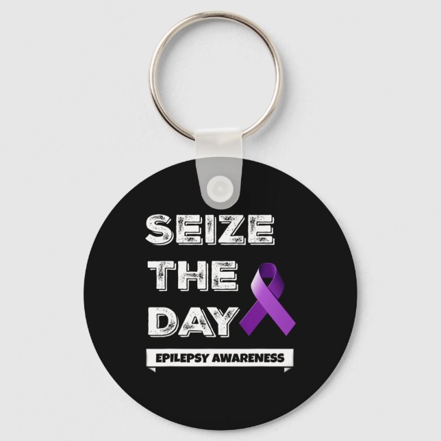 Llavero Epilepsia Awareness Technical Epileptic Warrier (Anverso)