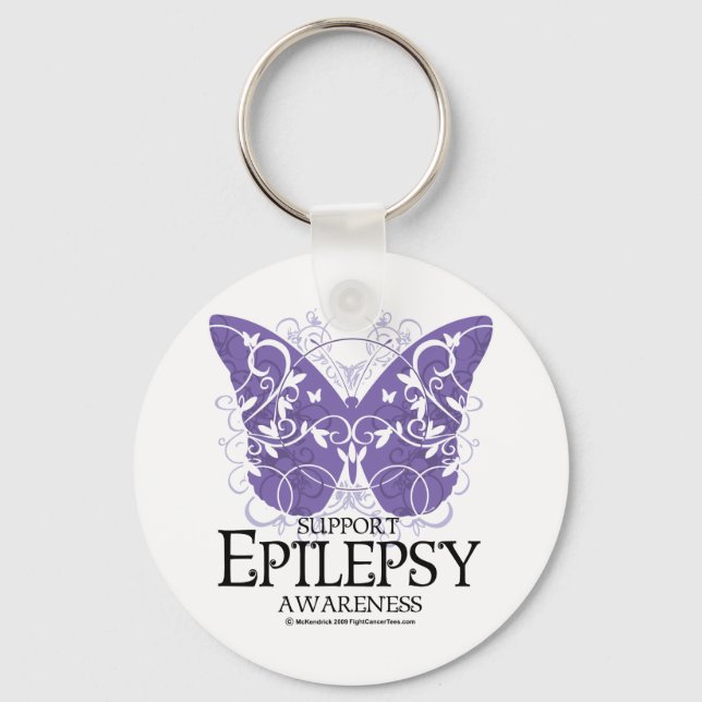 Llavero Epilepsia Butterfly (Anverso)